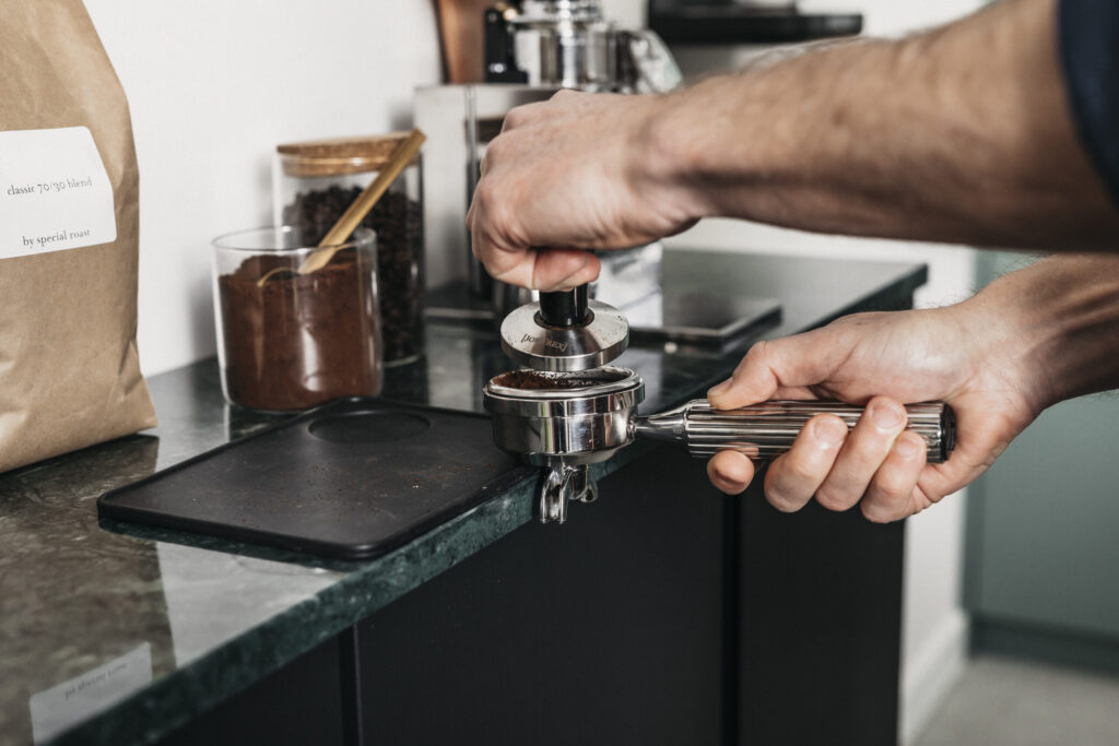Creating your espresso